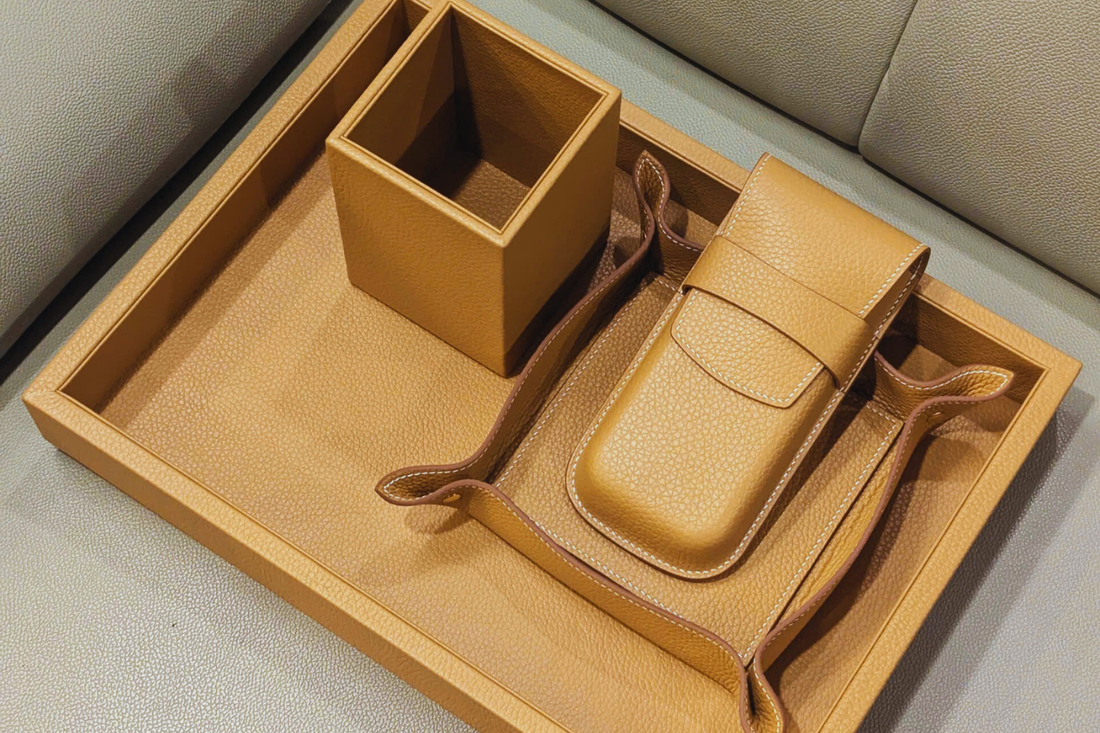 The Natural Kinship of Leather and Wood In Craft - Premium Handcrafted Leather Bags For Professionals - Gallery de Neyuh