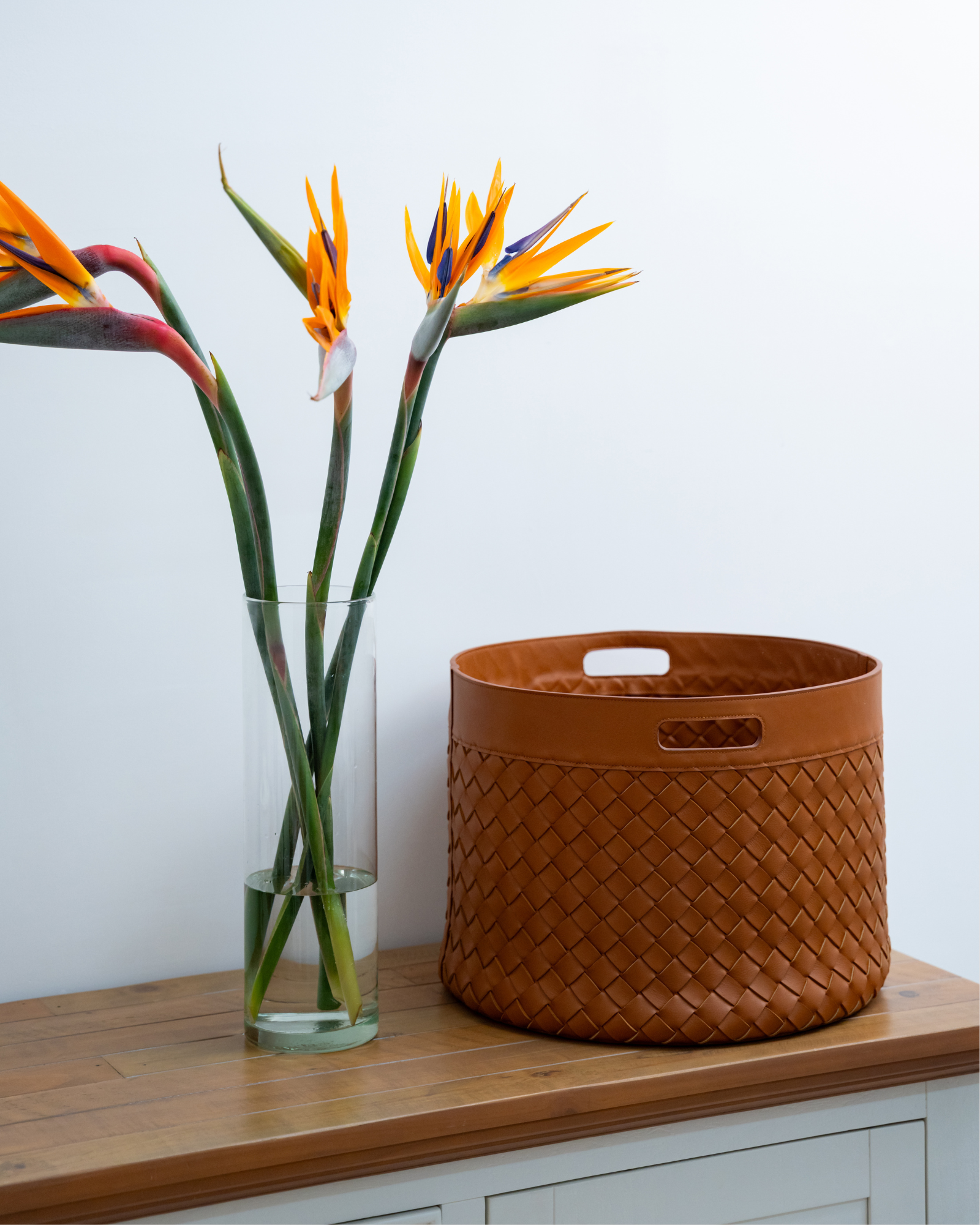 LUXUXY HANDWOVEN LAUNDRY & STORAGE BASKET
