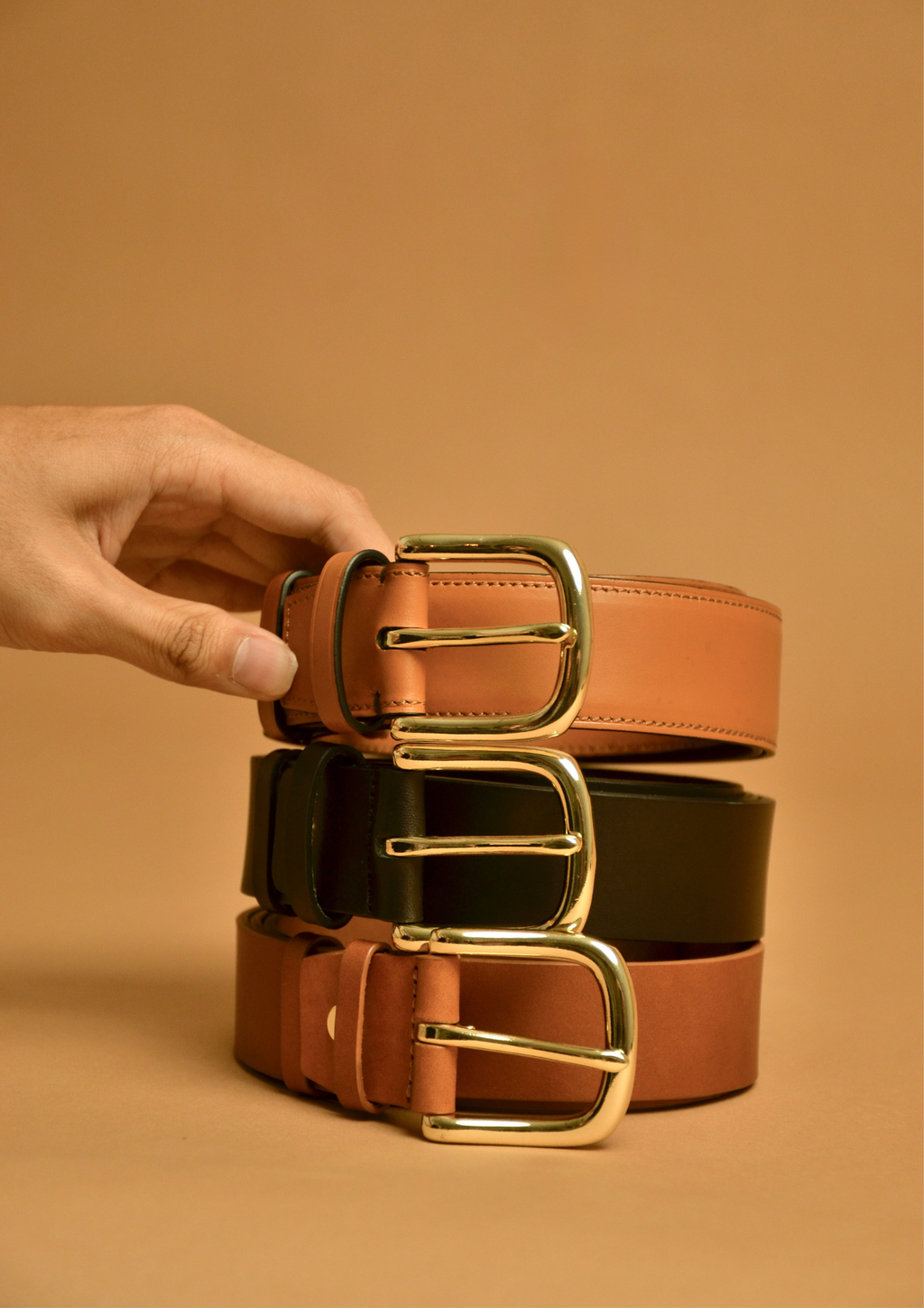 SET #5 - BELT AND VERRTICAL WALLET
