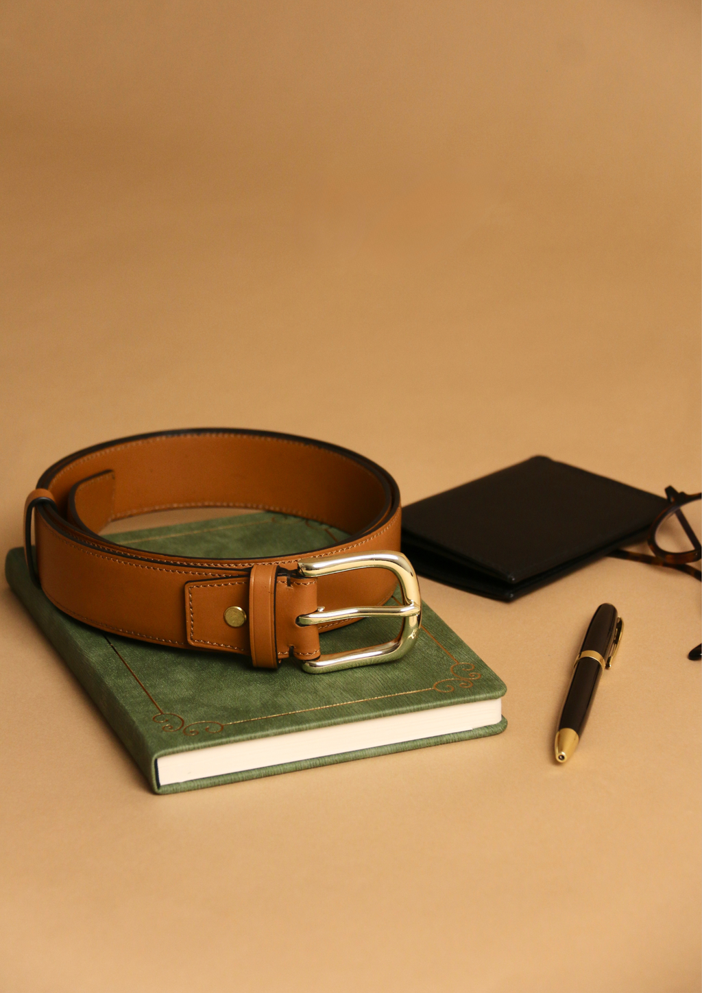 SET #6 - BELT AND SLIM CARD WALLET